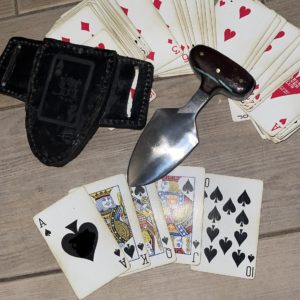 Stacked Deck Push Knife