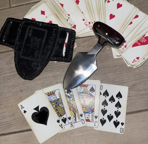 Stacked Deck Push Knife